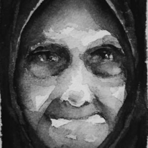 Modelo 22 - 2023 / Acuarela sobre papel