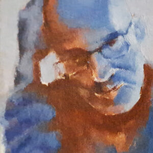 Autorretrato serie 1-1 - 2024 / Óleo sobre papel tela.