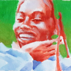 Mulata serie 1-3 - 2024 / Óleo sobre papel tela.