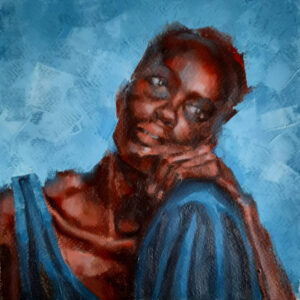 Mulata serie 2-4 - 2024 / Óleo sobre papel tela.