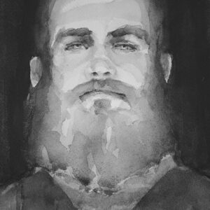 Modelo 30 - 2023 / Acuarela sobre papel.