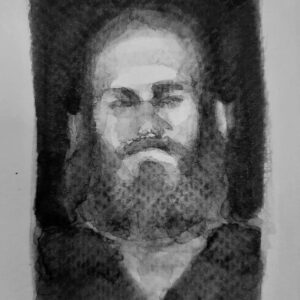 Modelo 13 - 2022 / Acuarela sobre papel.