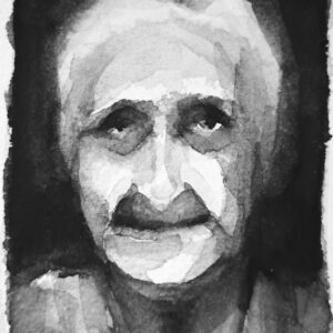 Modelo 20 - 2022 / Acuarela sobre papel.