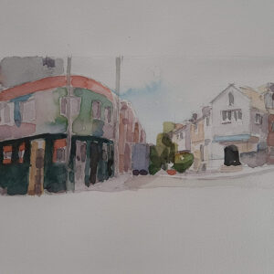 La Macarena 3 - 2021 / Acuarela sobre papel.